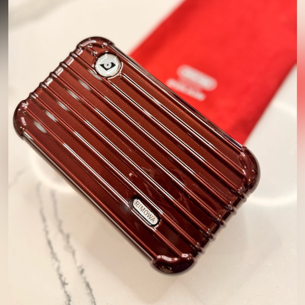 EVA AIR x RIMOWA Rare Burgundy Ruby Red Hard Case